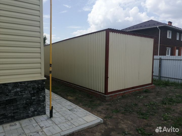 Гараж пенал хозблок