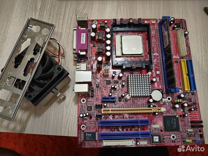 Комплект, мат плата, процессор