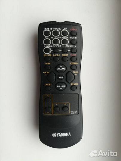 Ресивер и акустика Yamaha