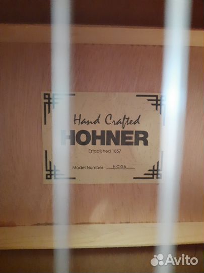 Акустическая Гитара hohner HC-06