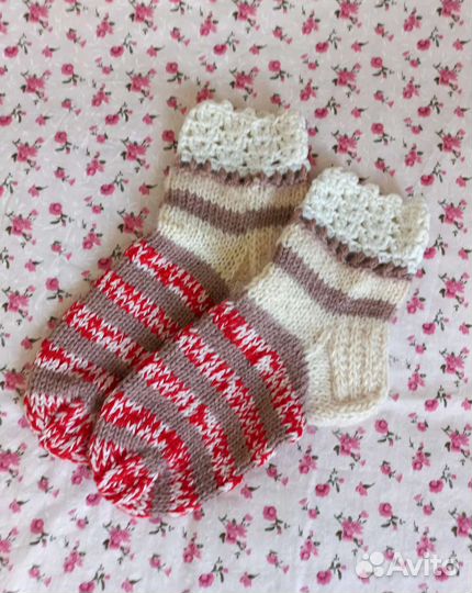 Носки женские вязаные