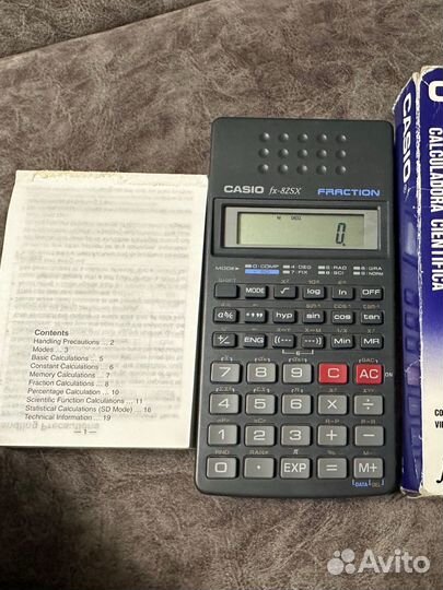 Калькулятор Casio fx-82sx