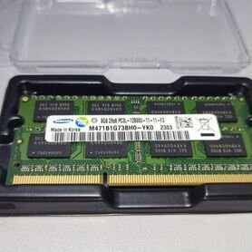 Память Samsung 8Gb DDR3L 1600 sodimm Новая