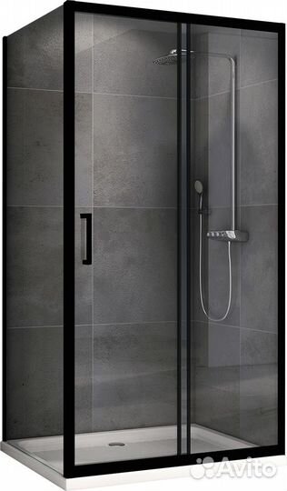 Душевой уголок abber AG30100B-S85B