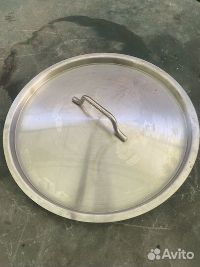 Крышка большая,для бака или казана,нержавейка