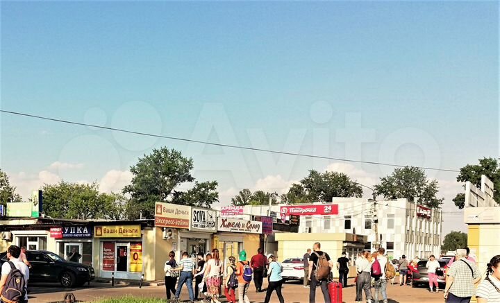 Торговая площадь от 5 до 132 м²