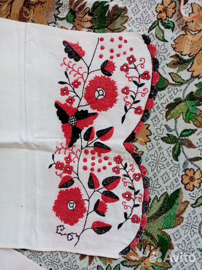 Рушники, салфетки, подзоры СССР винтаж