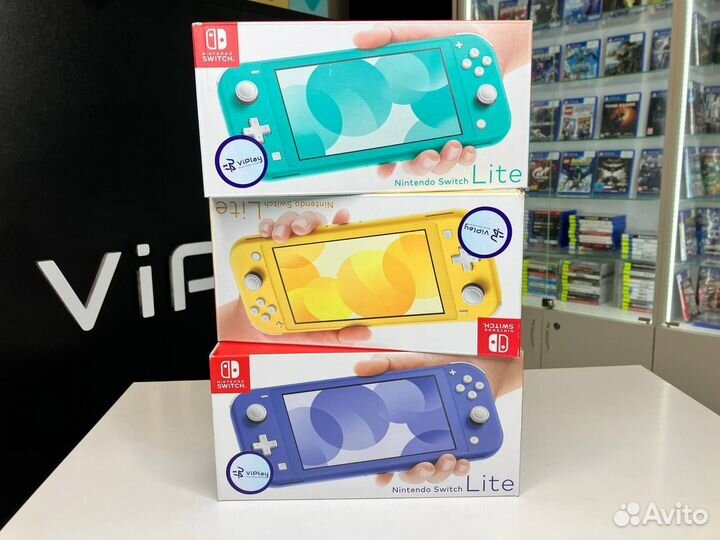 Новая Nintendo Switch lite