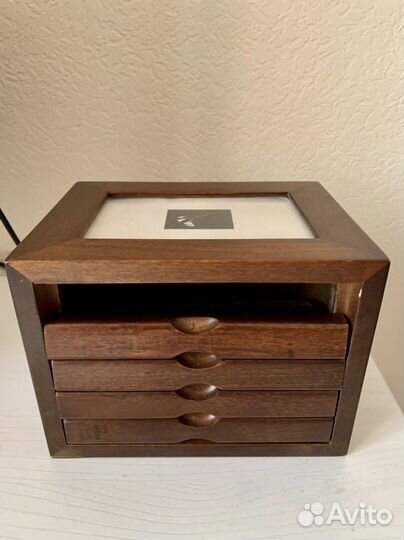 Фотоальбом деревянный