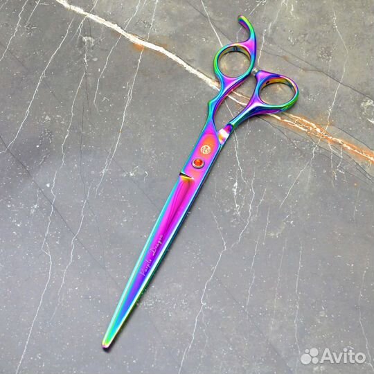 Прямые ножницы Purple Dragon 8