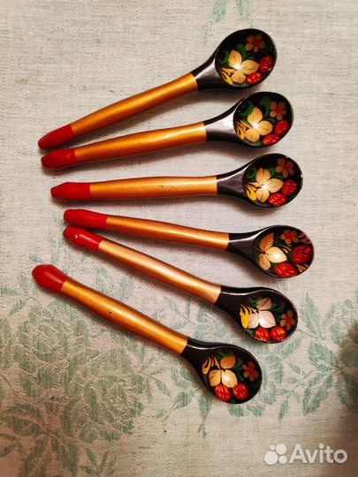 Набор посуды деревянный