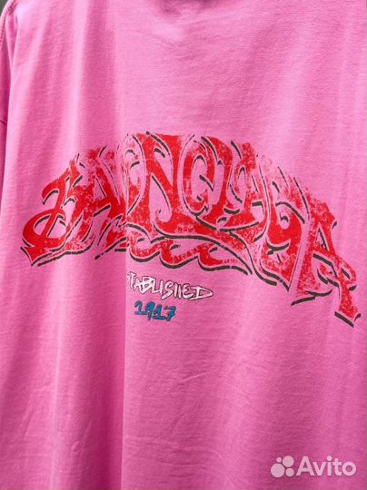 Лонгслив Balenciaga оверсайз унисекс