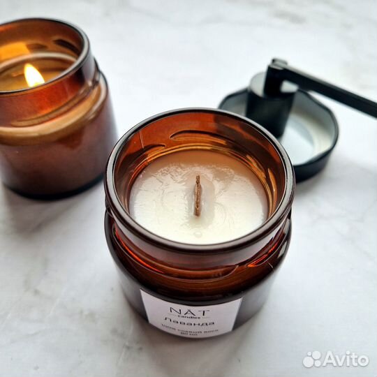 Свеча ароматическая ручной работы