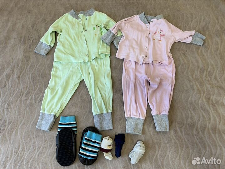 Вещи пакетом на девочку 74 - 80