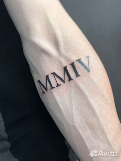 Модель на тату