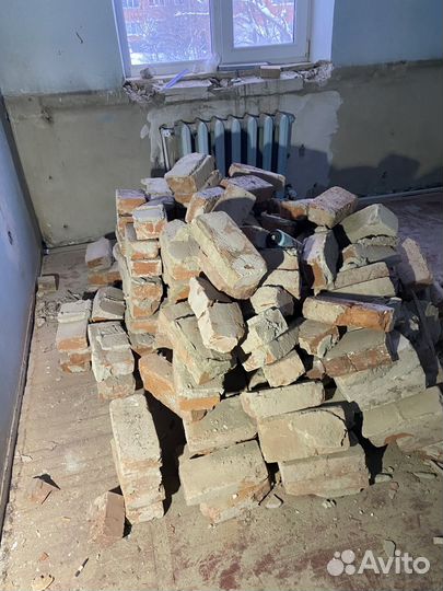 Б/у кирпич продам