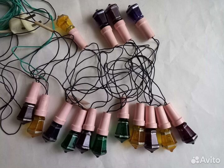 Польский фонарик гирлянда.ссср