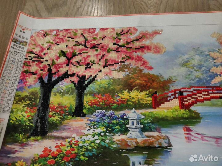 Выкладка из страз