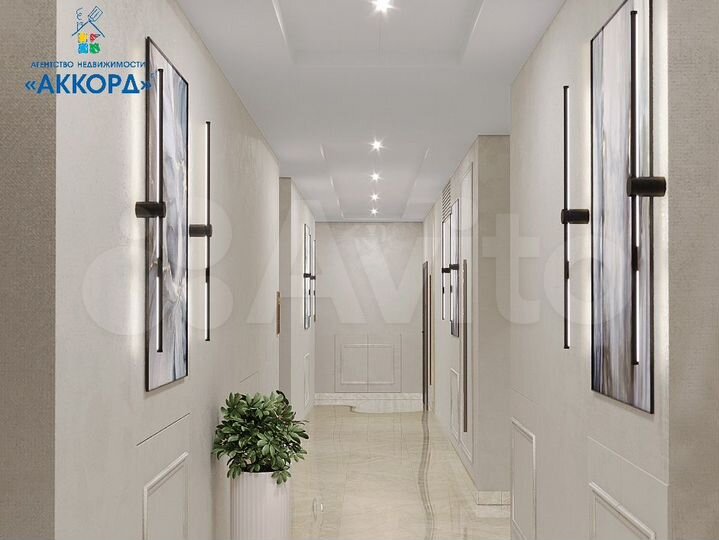 2-к. квартира, 65 м², 2/15 эт.