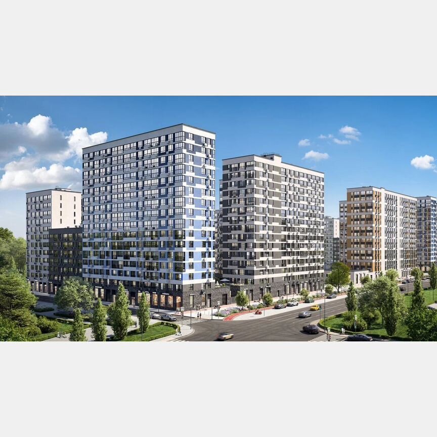 4-к. квартира, 65,4 м², 14/15 эт.