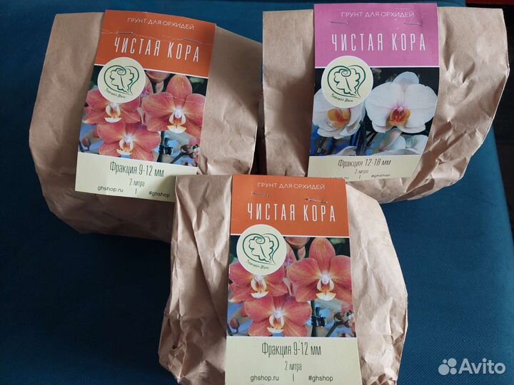 Кора для орхидей