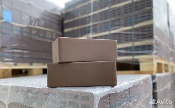 Кирпич облицовочный утолщенный