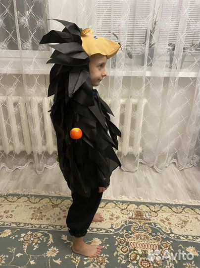 Новогодний костюм ежика