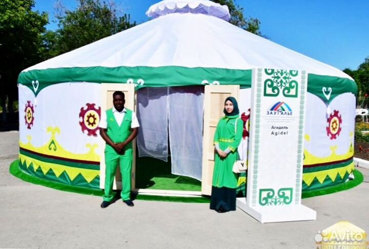 Юрта для глэмпинга