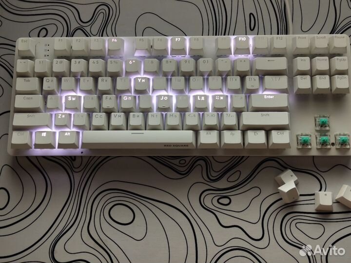 Игровая механическая клавиатура red square