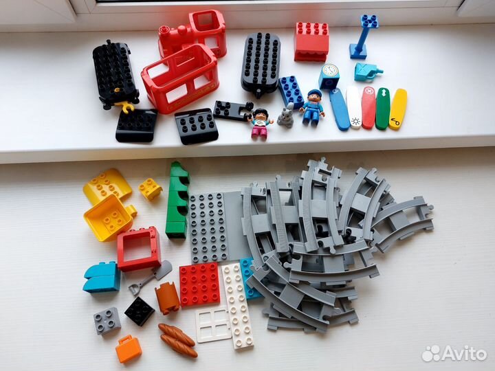 Lego duplo Поезд и мост 10874, 10872