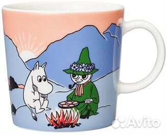 В горах Moomin Arabia норвежская кружка 2021 г