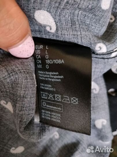 Рубашка женская H&M размер 48