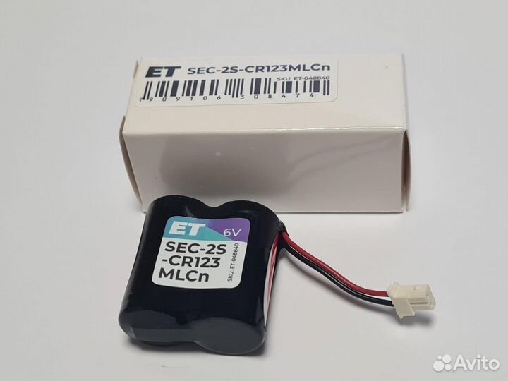 Батарея ET SEC-2S-CR123MLCn