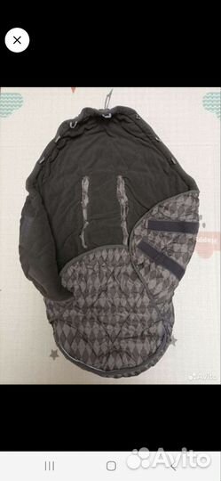 Зимний конверт в коляску, двухслойный Lodger