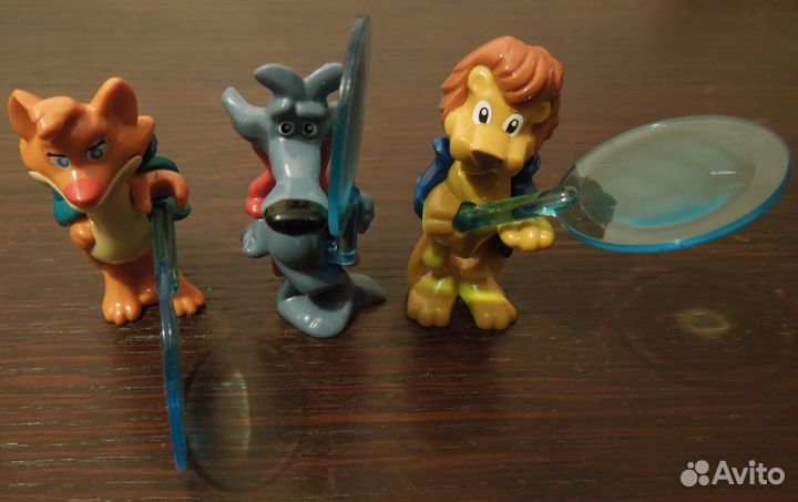 Звери - детективы. Полная серия 8 фигурок + вклад