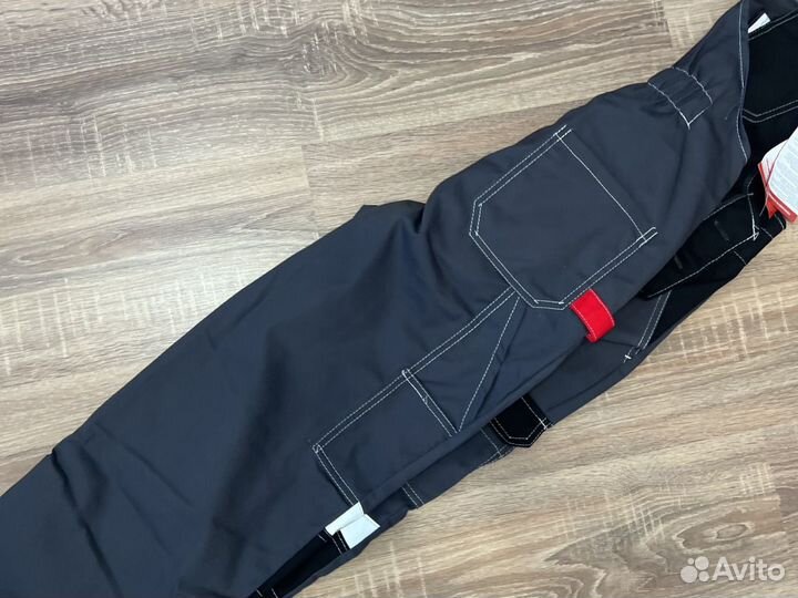 Полукомбинезоны Rodos mega grey. Спецодежда люкс