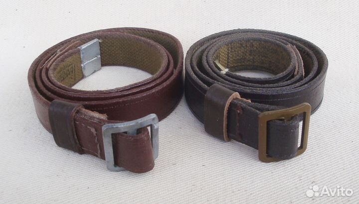 Ремень брючный армейский брезентовый, вс СССР