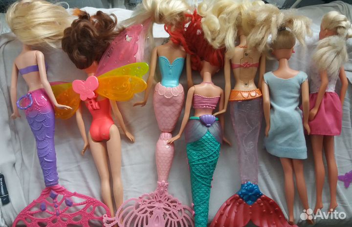 Барби русалки,фея и другие mattel