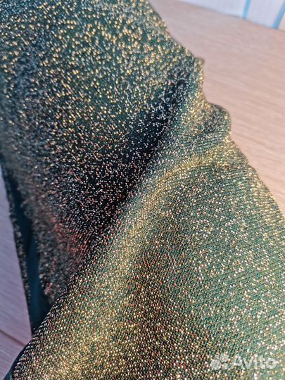 Ткань отрез люрекс