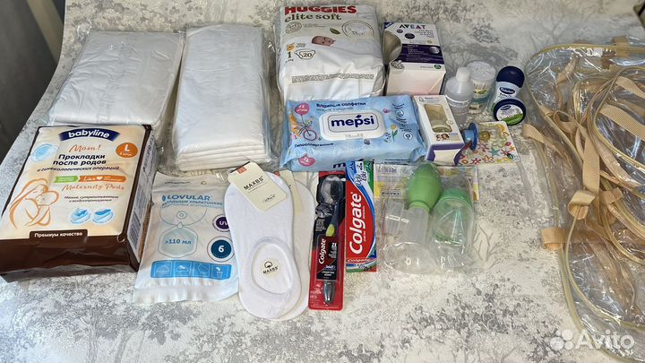 Готовая сумка в роддом