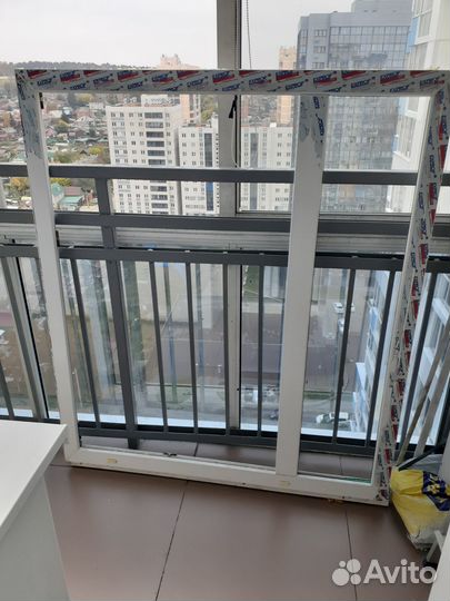 Окно пластиковое (пвх) бу и балконные двери