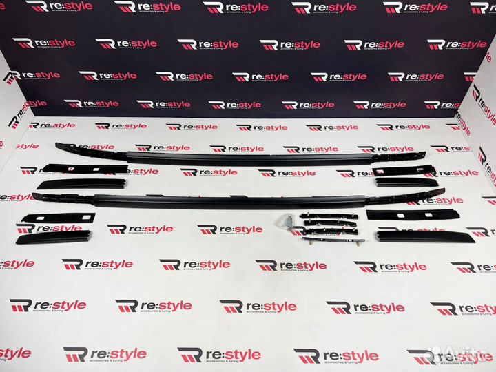 Рейлинги Mitsubishi Outlander с13г Черные R2050