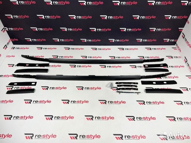 Рейлинги Mitsubishi Outlander с13г Черные R2050