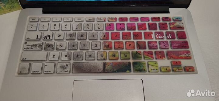 Пластиковый чехол для macbook pro 13 retina 2015