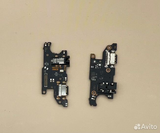 Шлейф (нижняя плата) для Xiaomi Redmi Note 9T с ко