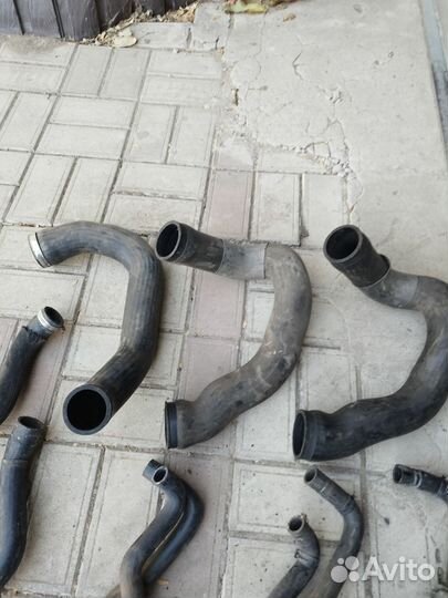 Патрубки охлаждения печки интеркулера Ауди А6С5