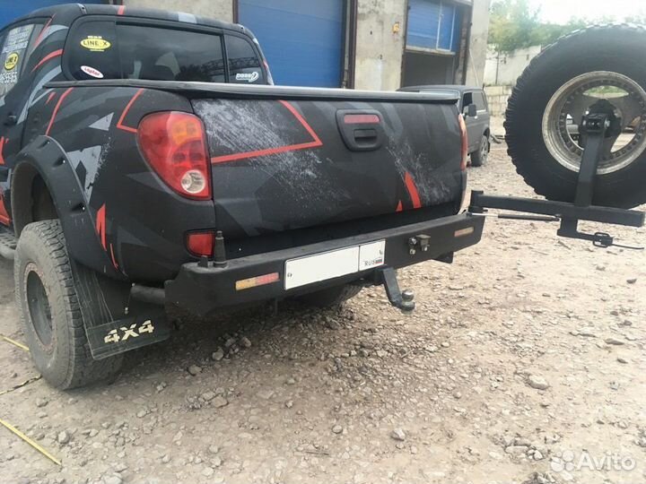 Бампер задний силовой Мицубиси л200 2006-2013 год