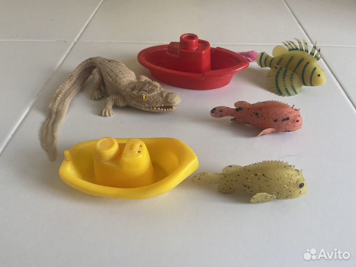 Игрушки в ванную