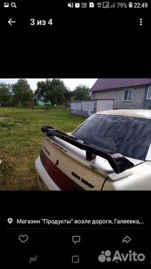 Спойлер на ваз 2110