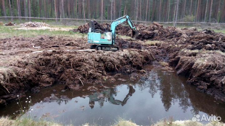 Услуги мини эксковатора,мини думпера